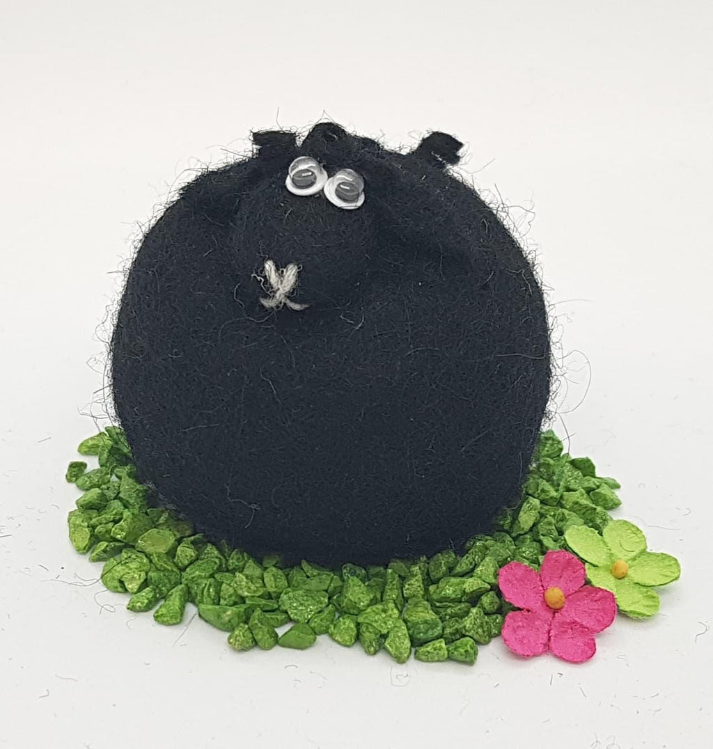 Icelandic Felted Wool Sheep Handmade