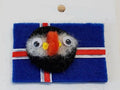 Icelandic Felted Puffin Background