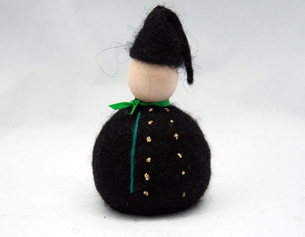 Icelandic Felted Gentleman Handmade