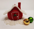 Icelandic Felted Wool Christmas House Handmade Jólahús