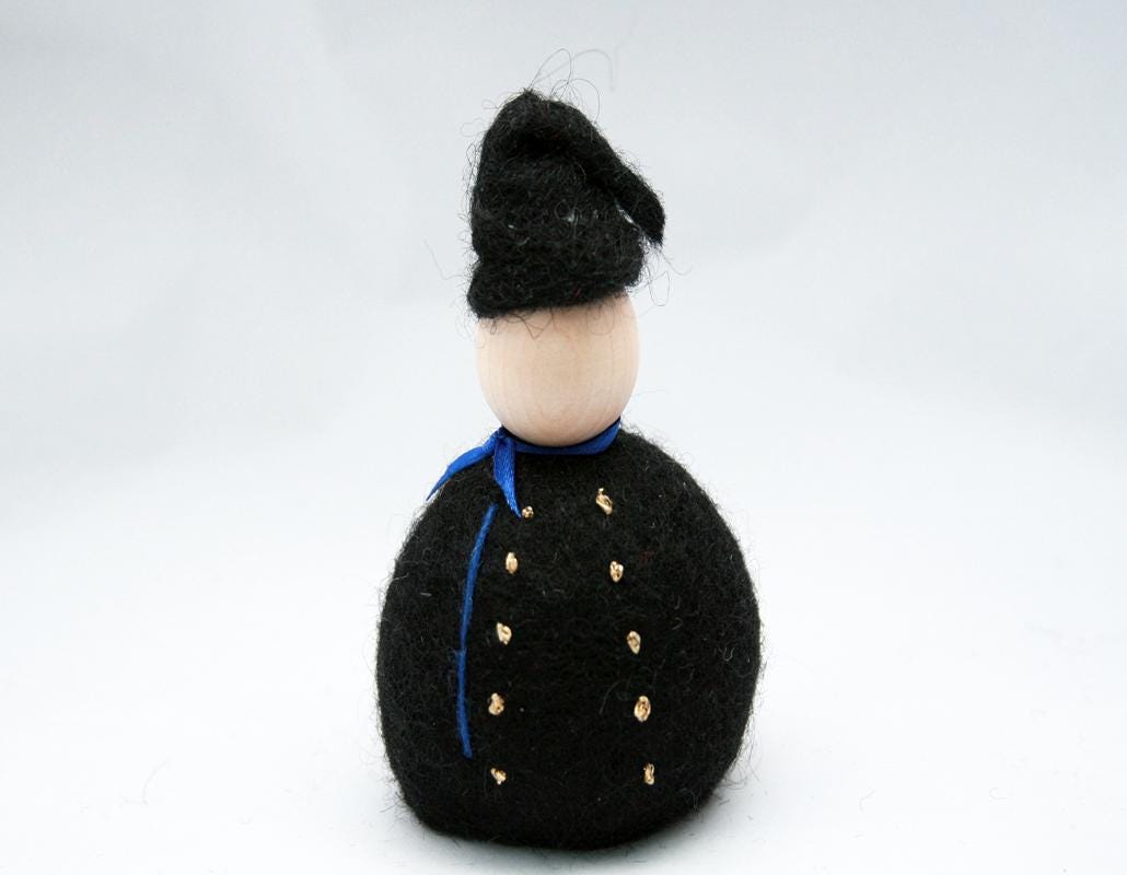 Icelandic Felted Gentleman Handmade