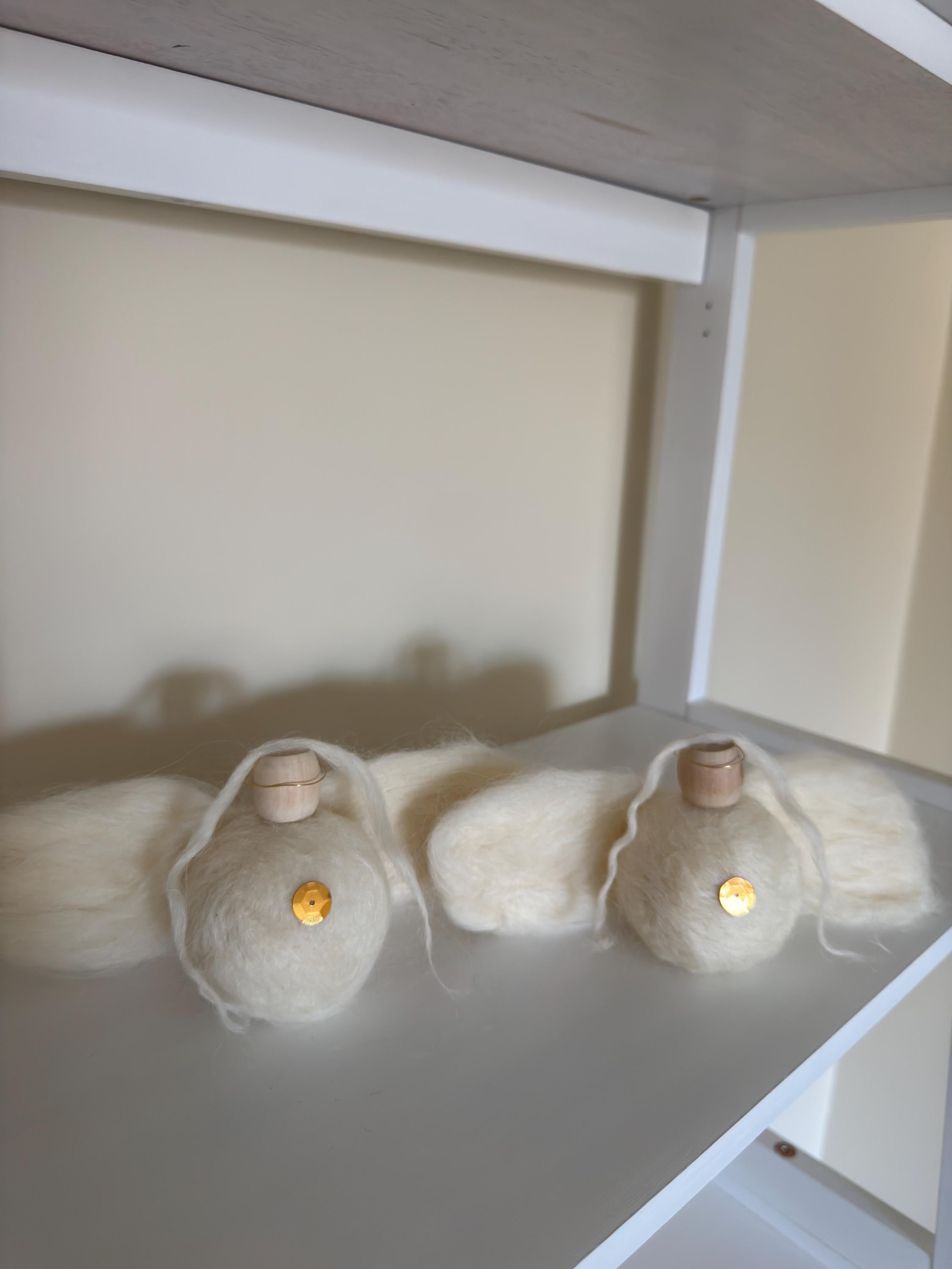 Icelandic Wool Handmade Felted Angel