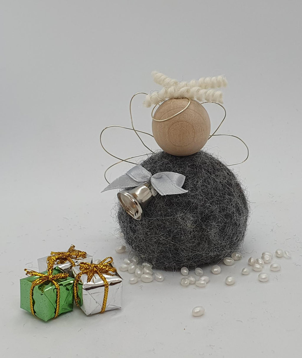 Icelandic Wool Handmade Felted Angel