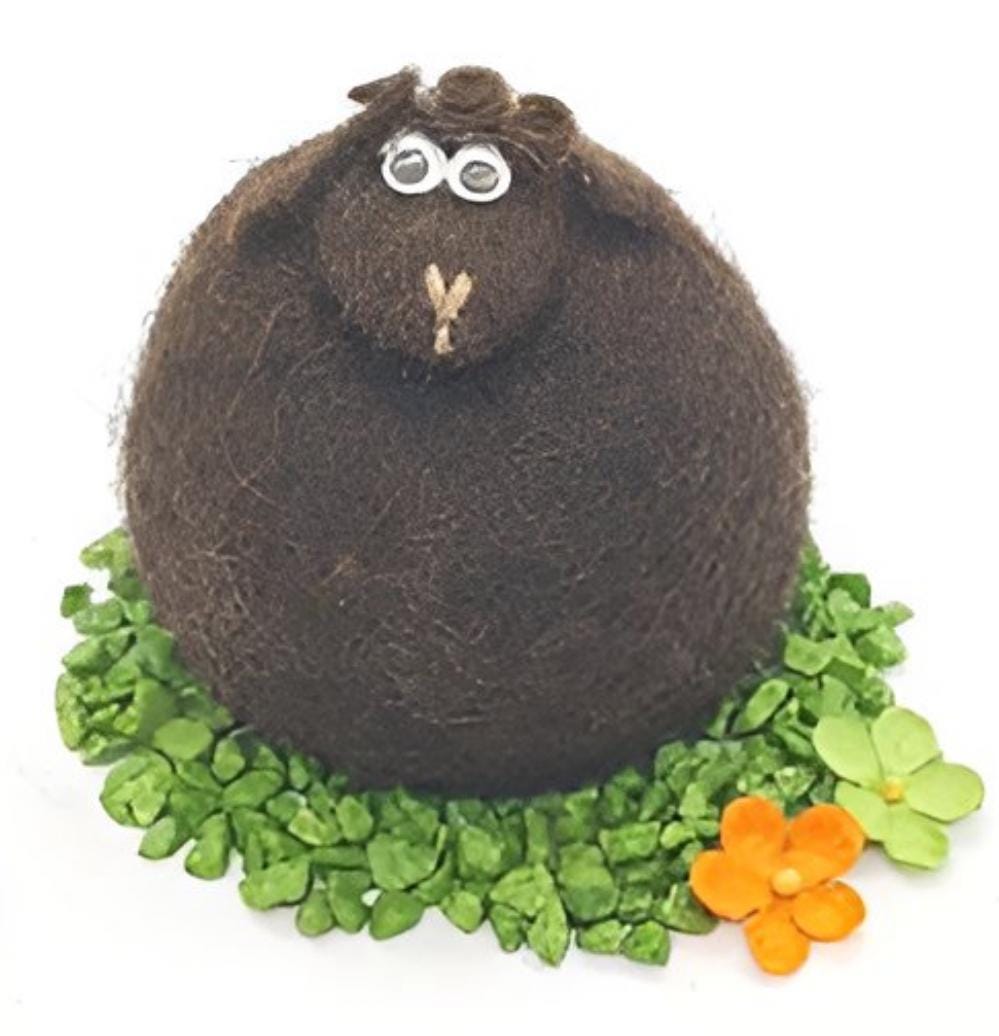 Icelandic Felted Wool Sheep Handmade