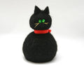 Icelandic Felted Wool Grýla's Christmas Cat Jólakötturinn Handmade