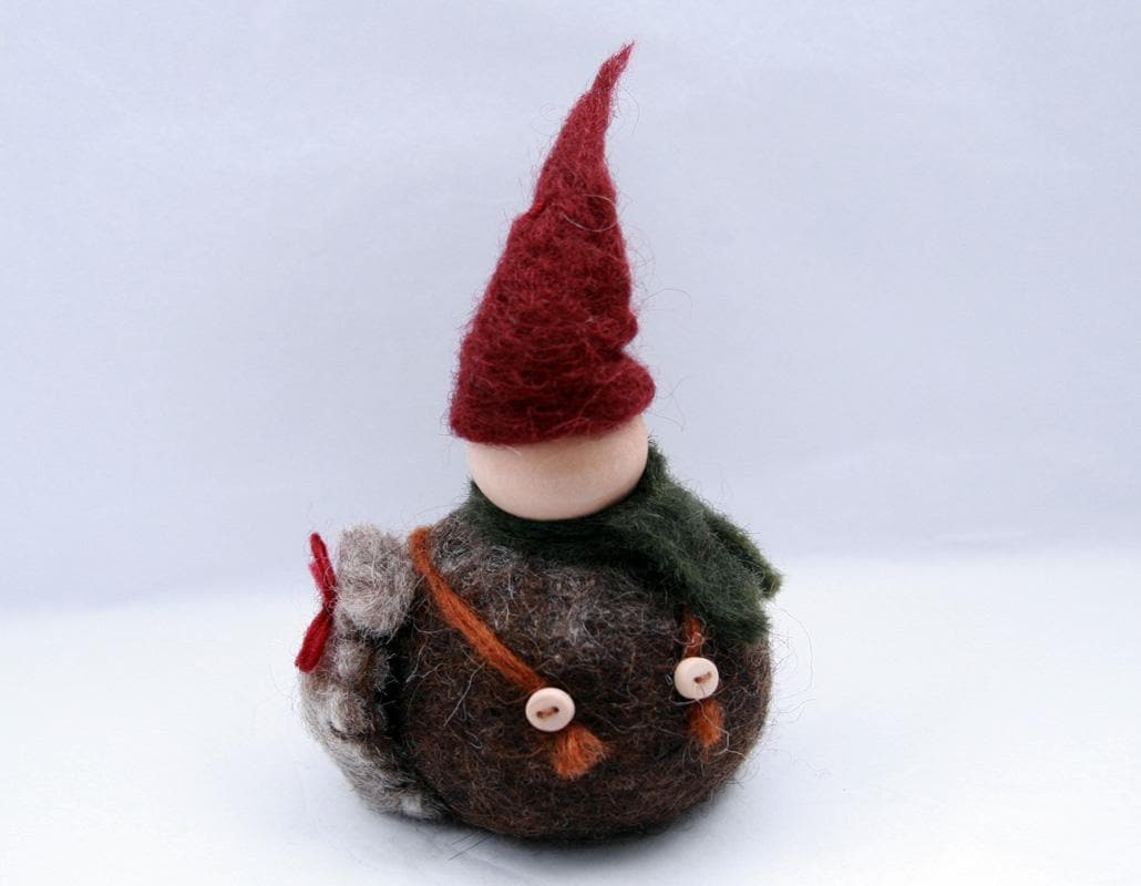 Old Icelandic Santa Felted