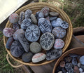 Painted Icelandic Stave Stones