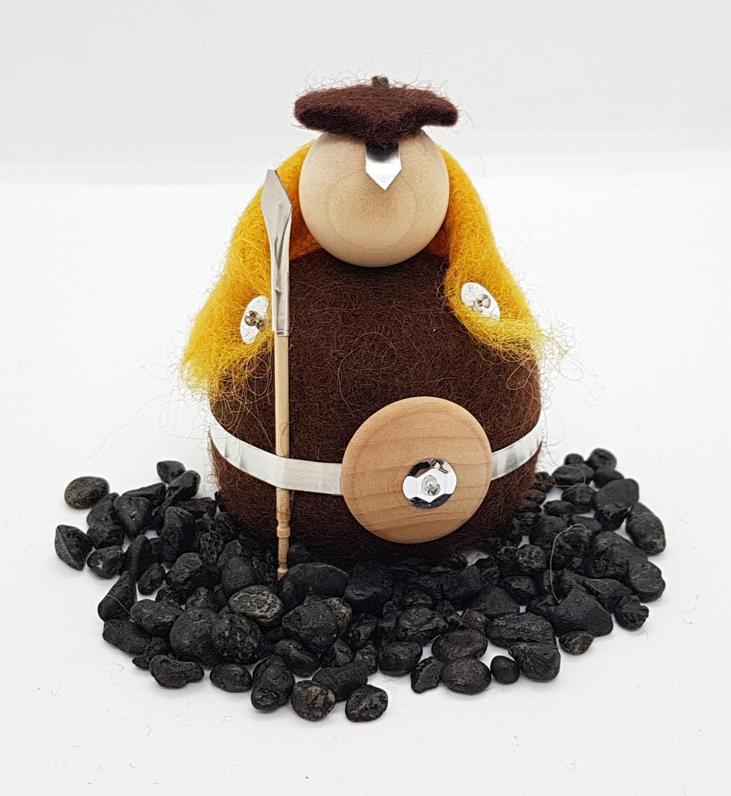 Icelandic Felted Wool Viking Handmade