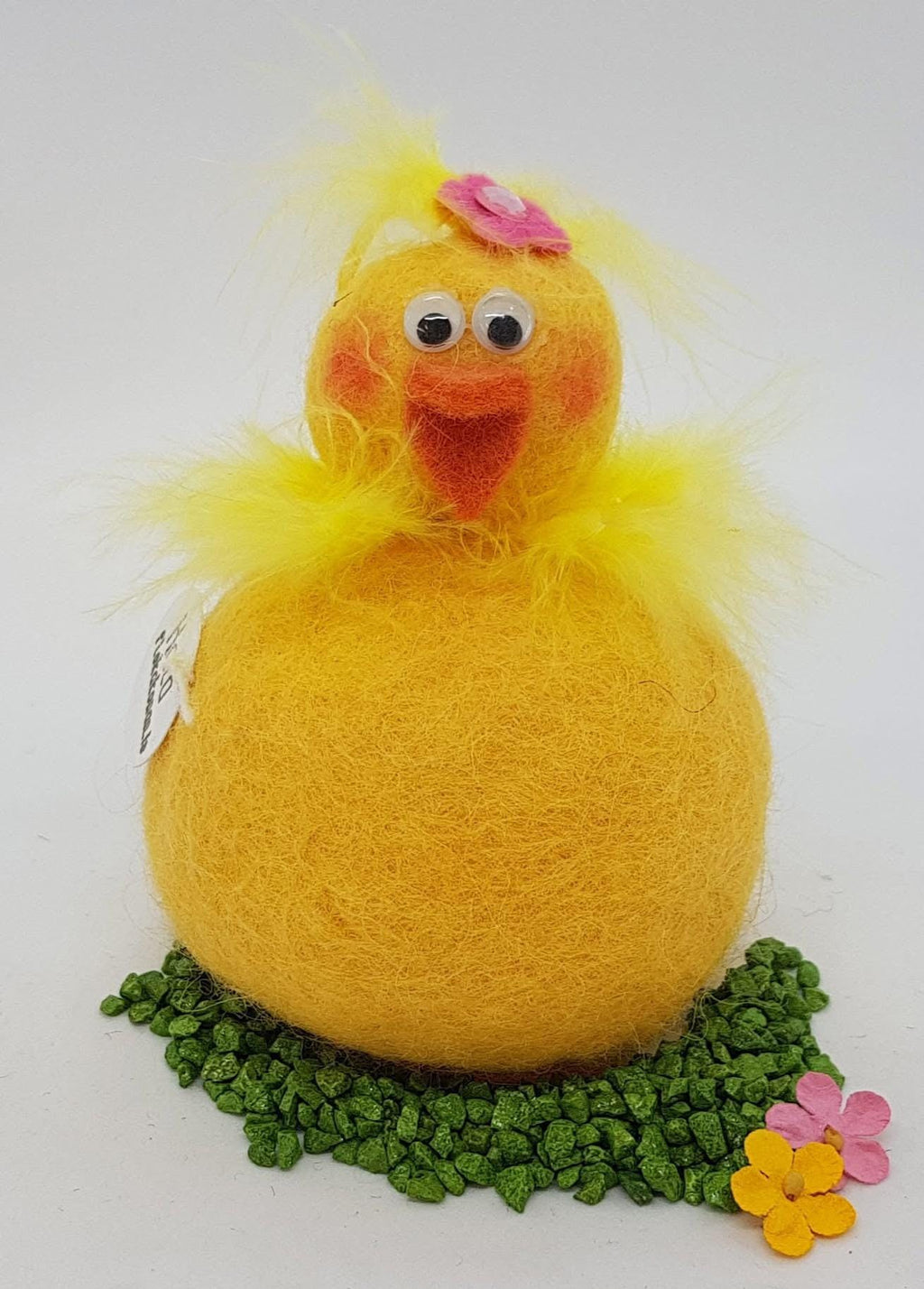 Icelandic Felted Wool Easter Chick Handmade