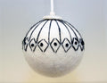 Icelandic Wool Felt Embroidered Christmas Ornament