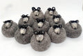 Icelandic Felted Wool Sheep Handmade